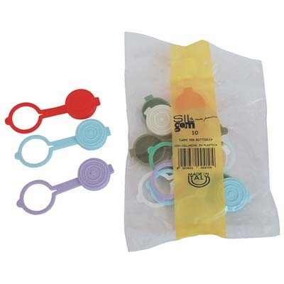 Tappo pvc anello - +, bottiglia