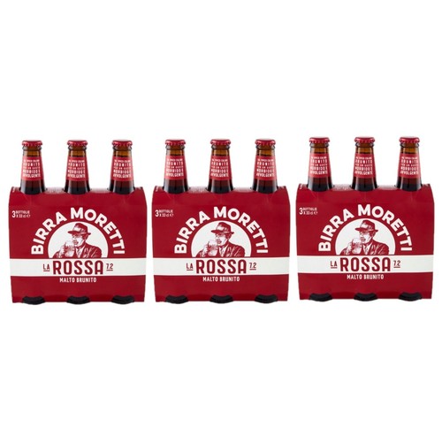 Birra moretti rossa - birra,